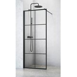 CAMARGUE Tuš stijena (80 x 200 cm, Premazano, Debljina: 6 mm, Crne boje) | shoptok.hr