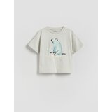 Reserved Pamučna majica - svijetlo siva | shoptok.hr