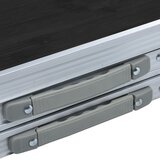  Sklopivi stol za kampiranje sivi aluminijski 180 x 60 cm | shoptok.hr