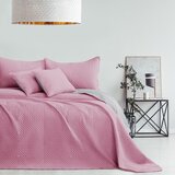 AmeliaHome Prekrivač Softa 170x270 cm, roza / siva | shoptok.hr