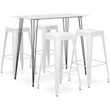  5-dijelni barski set bijeli | shoptok.hr