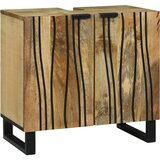 vidaXL omara pod umivalnikom 62x33x58 cm Trden les Mango in inženirski les | Shoptok.si