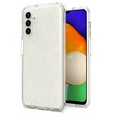 Onasi Silikonski ovitek z bleščicami za Samsung Galaxy A13 LTE A135 - prozoren s srebrnimi bleščicami Cene