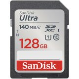 Sandisk ultra 128GB sdxc memory card 140MB/S | Shoptok.si