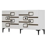 Hanah home Komoda Esta KB150 White Walnut