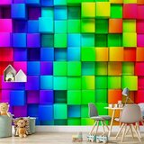  Foto tapeta - Colourful Cubes 300x210 Standard | shoptok.hr