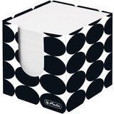 Blok KOCKA KARTON 9X9X9CM S PAPIROM BIJELI JUST BLACK HERLITZ 50040100 | Shoptok.si
