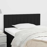  Uzglavlje crni 100x5x78/88 cm od tkanine | shoptok.hr