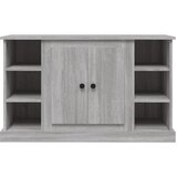  Komoda sivog hrasta sonome 100x35,5x60 cm od konstruiranog drva | shoptok.hr