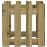  Vrtna sadilica s izgledom ograde 40x40x40 cm od borovine | Eponuda.ba