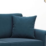  Ukrasni jastuci 2 kom plavi 40 x 40 cm baršunasti | shoptok.hr