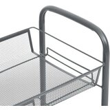  Kolica s 5 razina siva 46 x 26 x 105 cm željezna | shoptok.hr