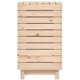  Košara za rublje 44x44x76 cm od masivne borovine | Shoptok.si