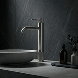 REA Bath Kopalniški mešalnik Lungo Stripe Brush Nickel | Shoptok.si