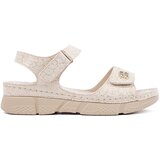 GOODIN Light beige women's sandals | shoptok.hr