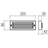  Redo 90330 - LED spoljašnje zidno svetlo KRUP LED/6W/230V IP65 antracit | Eponuda.com