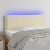  Uzglavlje krem 80 x 5 x 78/88 cm od umjetne kože | shoptok.hr