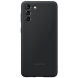 Samsung galaxy S21+ silicone cover black Cene