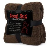  Topla odeja Snug-Rug Sherpa - rjava Slike