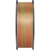 pla+ tri-colour orange blue green
