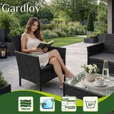 Gardlov Vrtni namještaj od crnog ratana 26908 | shoptok.hr