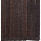 Tepih pravokutni tamnosmeđi 100 x 200 cm od bambusa | shoptok.hr