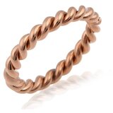 Freelook ženski roze zlatni prsten od hirurškog Čelika l ( frj.3.9002.l.3 ) | ePonuda.com