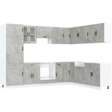  14-dijelni set kuhinjskih ormarića Porto konstruiranog drva | shoptok.hr