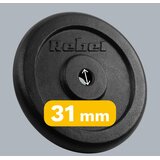Rebel Active set utega od lijevanog željeza 2x15kg, rupa 31mm, klasična ploča | shoptok.hr