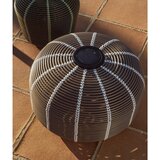 Kave Home LED stolna/prijenosna vanjska svjetiljka sa solarnim panel/s USB ø 50 cm Garoina – | shoptok.hr