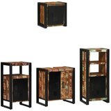  Set namještaja za kupaonicu 4 kom. Višebojno i crno | shoptok.hr