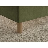 Bobochic Paris Zelena oblazinjena oblazinjena zakonska postelja z letvenim dnom 180x200 cm Mara – | Shoptok.si