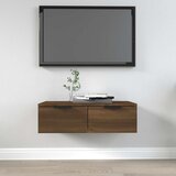 Zidni ormarić boja smeđeg hrasta 68x30x20 cm konstruirano drvo | shoptok.hr