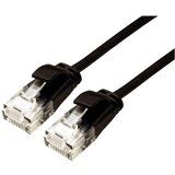Roline green 21443955 RJ45 omrežni kabel\, Patch kabel CAT 6a U/UTP 2.00 m črna 1 kos, (20630710) | Shoptok.si
