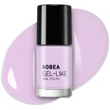 NOBEA Day-to-Day Gel-like Nail Polish lak za nohte z gel učinkom odtenek Soft lilac #N05 6 ml | Shoptok.si