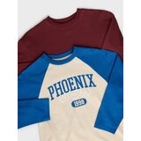 Sinsay Pamučne majice s dugim rukavima, set od 2 komada | shoptok.hr