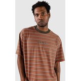 Vans Cameron Stripe Knit T-shirt obsidian fern / lgtbronze | Shoptok.si