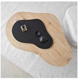 Hanah home sto za dnevnu sobu melted sapphire oak black | ePonuda.com
