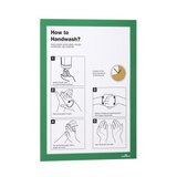 Durable Info okvir A4, XXL paket, 10 kos/škatla, zelen | Shoptok.si