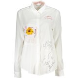 Desigual LONG SLEEVE SHIRT WOMEN WHITE | shoptok.hr