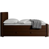 Livetastic BOXSPRING POSTELJA 180 cm x 200 cm , les, kovina, tekstil rjava | Shoptok.si