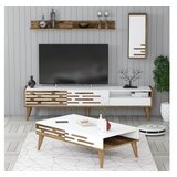 Hanah home valensiya walnut white u