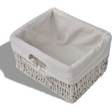 vidaXL Zidna polica bijela 60 x 23,5 x 33 cm od drva paulovnije | shoptok.hr