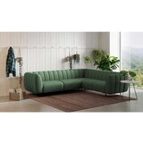 Ghado Tamno zelena kutna garnitura (s desnim kutom/u obliku slova L) Shel – | shoptok.hr