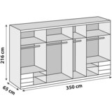 MID.YOU OMARA Z DRSNIMI VRATI, siva, sahara | Shoptok.si