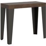 Ityhome 90 x 77 konzolna miza rjava, (20847945) | Shoptok.si