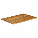 Stolna ploča 110x80x3,8cm od masivnog drva manga sa živim rubom | shoptok.hr