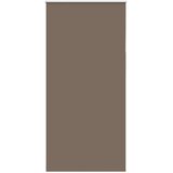 Rolo zavjesa za zamračivanje boje kave 110x210 cm Širina tkanine 105,7 cm Poliester | shoptok.hr