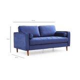 Atelier Del Sofa sofa dvosed rome navy blue | ePonuda.com