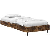  Krevetna konstrukcija Dimljeni hrast 80 x 200 cm | shoptok.hr
